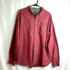 Eddie Bauer Classic Fit Button Up Long  Sleeve Men’s Shirt Size XL